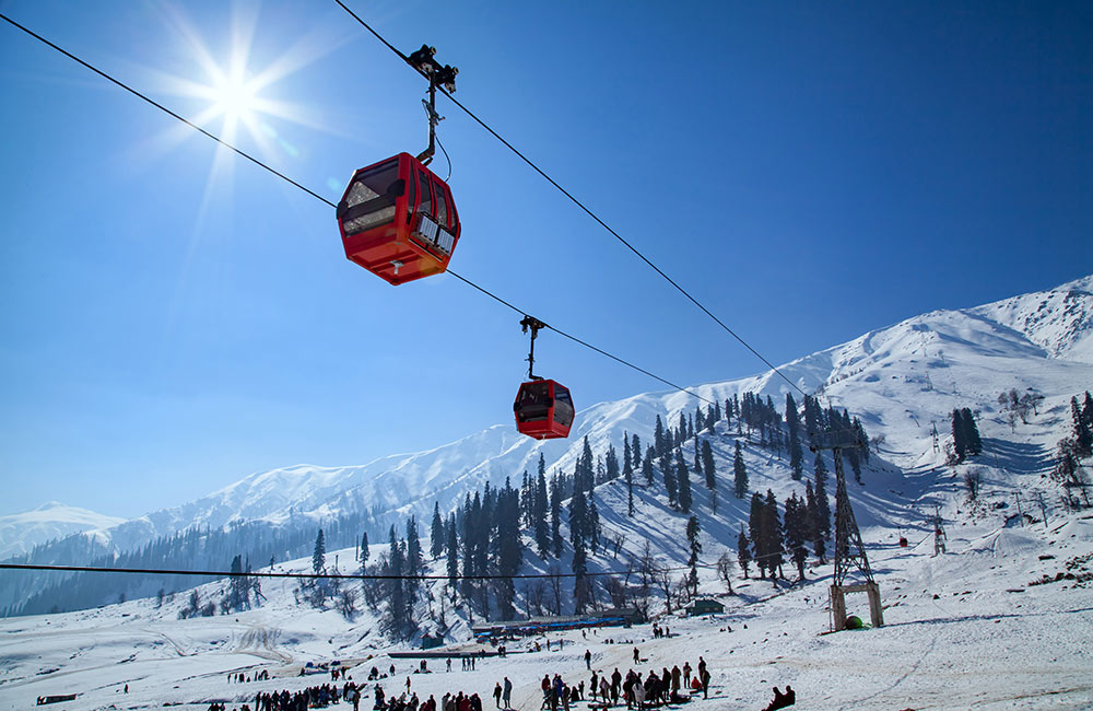 Gulmarg, Winter places in India